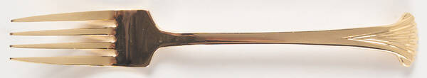 Gold Aristocrat (Gold Electroplate) Fork