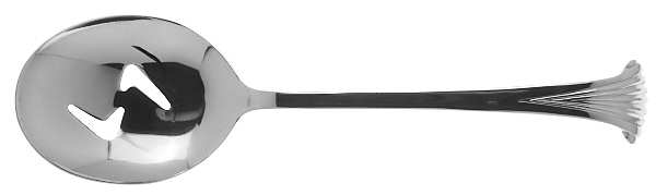 Gold Aristocrat (Gold Electroplate) Pierced Tablespoon (Serving Spoon)