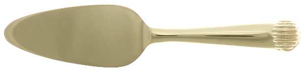 Gold Aristocrat (Gold Electroplate) Solid Cheese Server