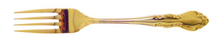 Golden Baroness (Gold Electroplate) Fork