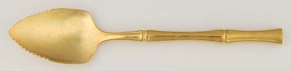 Gold Cane (Gold Electroplate) Fruit/Orange Spoon