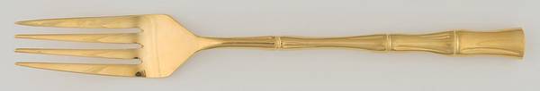 Gold Cane (Gold Electroplate) Fork