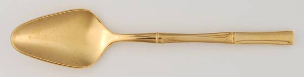 Gold Cane (Gold Electroplate) Demitasse Spoon