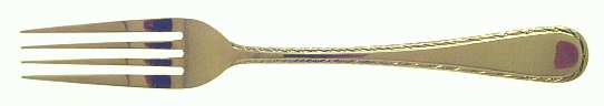 Golden Chippendale (Stainless) Fork