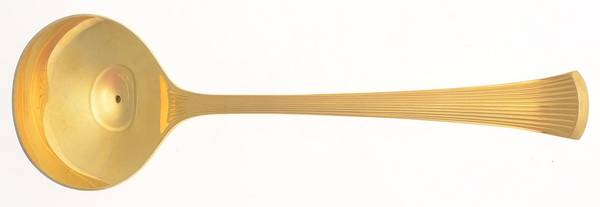 Golden Christy (Gold Electroplate) Solid Gravy Ladle