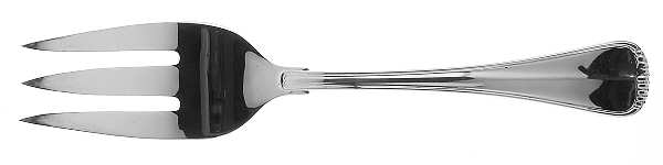 Hamilton (Silverplate, 1977) Large Solid Cold Meat Serving Fork