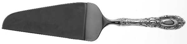 King Richard (Sterling, 1932, No Monos) Pie and Cake Server with Stainless Blade