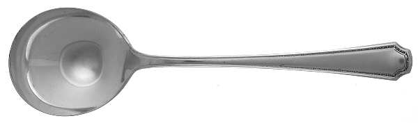 Lady Constance (Sterling, 1922) Round Bowl Soup Spoon (Gumbo)