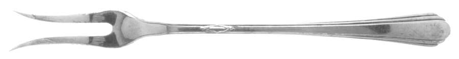 Lady Diana (Sterling, 1928, No Monograms) Olive Fork