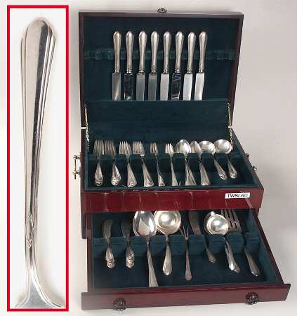 Lady Diana (Sterling, 1928, No Monograms) 68 Piece Set