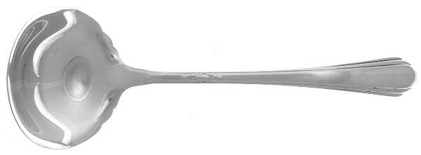 Lady Diana (Sterling, 1928, No Monograms) Solid Gravy Ladle