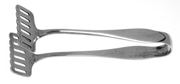 Lafayette (Sterling, 1905, No Monograms) Large Solid Sandwich Tongs