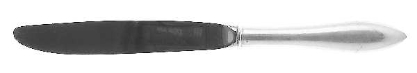 Lafayette (Sterling, 1905, No Monograms) Modern Hollow Knife