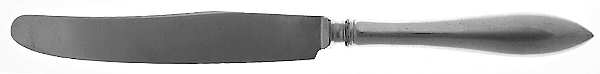 Lafayette (Sterling, 1905, No Monograms) New French Hollow Knife with Bolster