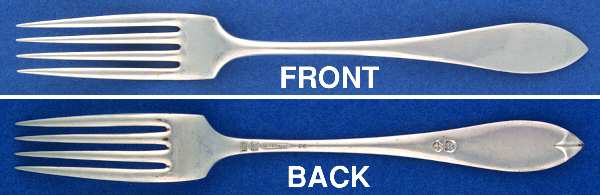 Lafayette (Sterling, 1905, No Monograms) Fork