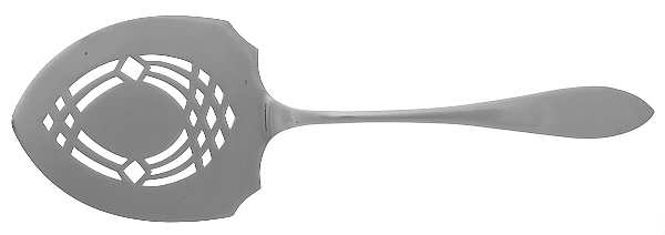 Lafayette (Sterling, 1905, No Monograms) Solid Pierced Waffle Server