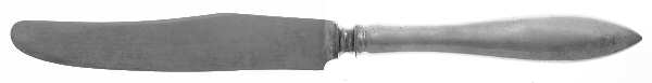 Lafayette (Sterling, 1905, No Monograms) Breakfast Knife with Silverplate Blade