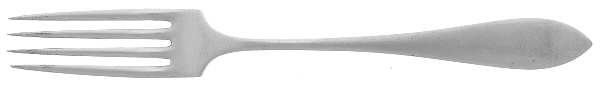 Lafayette (Sterling, 1905, No Monograms) Fork