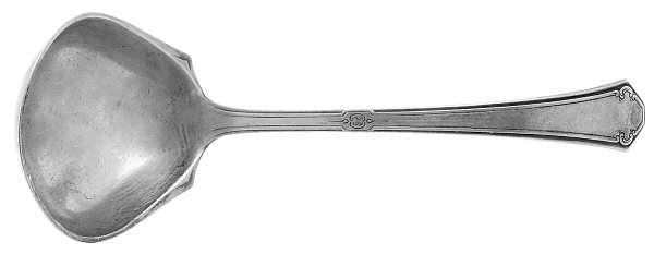 Lady Mary (Sterling, 1917, No Monograms) Solid Gravy Ladle