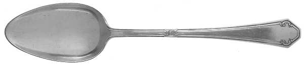 Lady Mary (Sterling, 1917, No Monograms) Dessert/Oval Soup Spoon