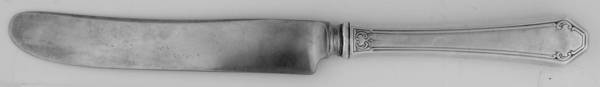 Lady Mary (Sterling, 1917, No Monograms) Old French Hollow Knife with Bolster