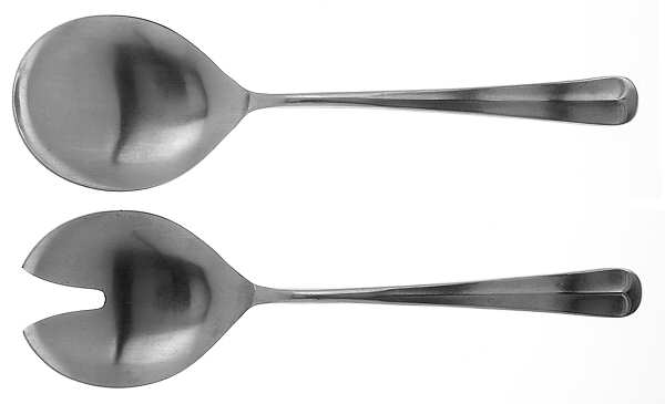Liberty Bell-Liberty Belle (Stainless) (2 Pc) Solid Salad Set