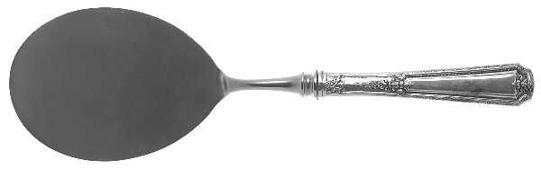 Louis XIV (Sterling, 1924, No Monograms) Pastry Server with Stainless Blade