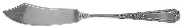 Louis XIV (Sterling, 1924, No Monograms) Flat Handle Master Butter Knife