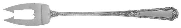 Louis XIV (Sterling, 1924, No Monograms) Short Handle Pickle/Olive Fork