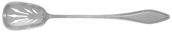 Mary Chilton (Sterling, 1912, No Monos) Pierced Bowl Short Handle Olive Spoon