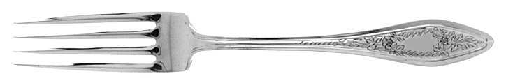 Mary Chilton-Eng No.1 (Sterling, 1912, No Monograms) Fork