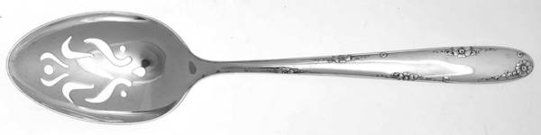 Madeira (Sterling, 1948, No Monograms) Pierced Tablespoon (Serving Spoon) CM