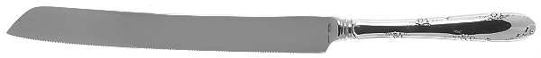 Madeira (Sterling, 1948, No Monograms) Cake Slicer with Stainless Blade