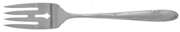 Madeira (Sterling, 1948, No Monograms) Individual Salad Fork
