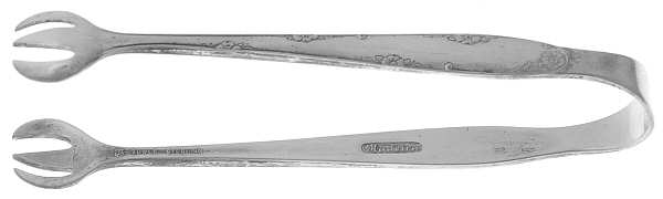 Madeira (Sterling, 1948, No Monograms) Sugar Tongs