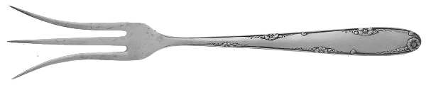 Madeira (Sterling, 1948, No Monograms) Lemon Fork
