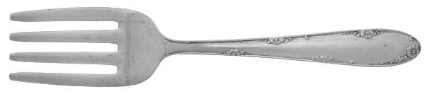 Madeira (Sterling, 1948, No Monograms) Baby Fork