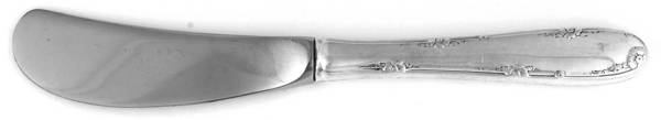 Madeira (Sterling, 1948, No Monograms) Butter Spreader Hollow Hdl-Paddle/Stainless Blade
