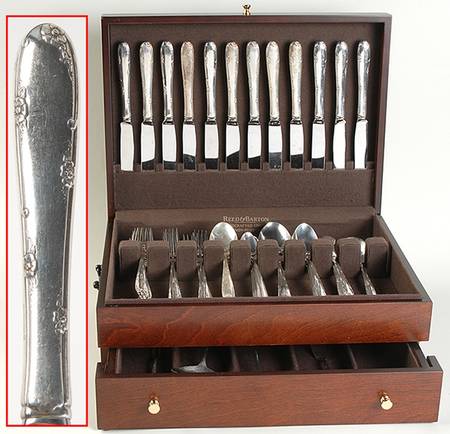 Madeira (Sterling, 1948, No Monograms) 97 Piece Set