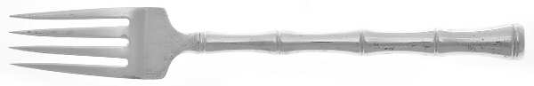 Mandarin (Sterling, 1972) Individual HollowHandle Salad Fork, Sterling Tines