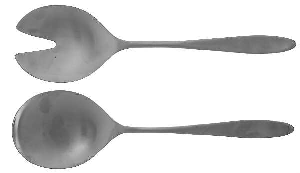 Mark VII (Stainless) Solid Oversized Serving Salad Set
