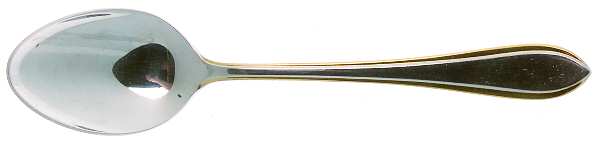 Newbury Thread Gold (Stainless) Place/Oval Soup Spoon