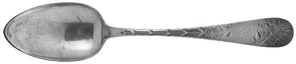 No. 43 (Sterling, 1882) Tablespoon (Serving Spoon)