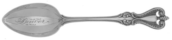 Old Colonial (Sterling, 1895, No Monograms) Souvenir Spoon (Teaspoon) by Towle Silver