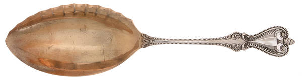 Old Colonial (Sterling, 1895, No Monograms) Vegetable Serving Spoon (Solid) by Towle Silver