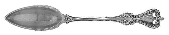 Old Colonial (Sterling, 1895, No Monograms) Orange Spoon by Towle Silver