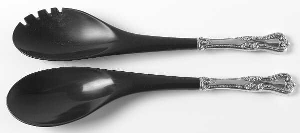 Old Colonial (Sterling, 1895, No Monograms) Plastic Bowl 2-Piece Salad Set