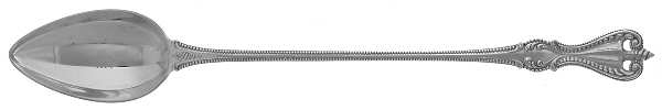 Old Colonial (Sterling, 1895, No Monograms) Iced Tea Spoon by Towle Silver