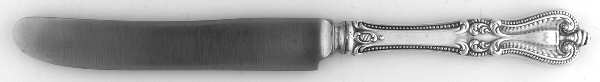 Old Colonial (Sterling, 1895, No Monograms) Old French Hollow Knife with Bolster