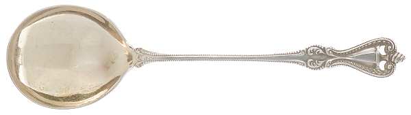 Old Colonial (Sterling, 1895, No Monograms) Large Round Bowl Soup Spoon (Bouillon)